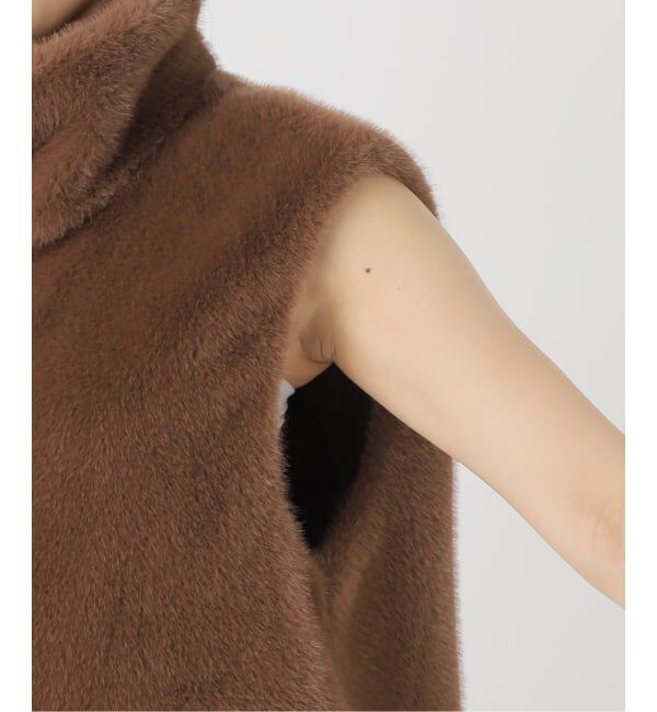 SLOBE IENA「ミンクエコファーベスト」|ダウンベスト・ベスト|