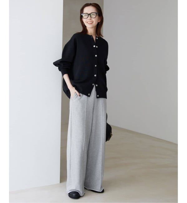 SLOBE IENA「《追加》裏毛ワイドパンツ」|その他|