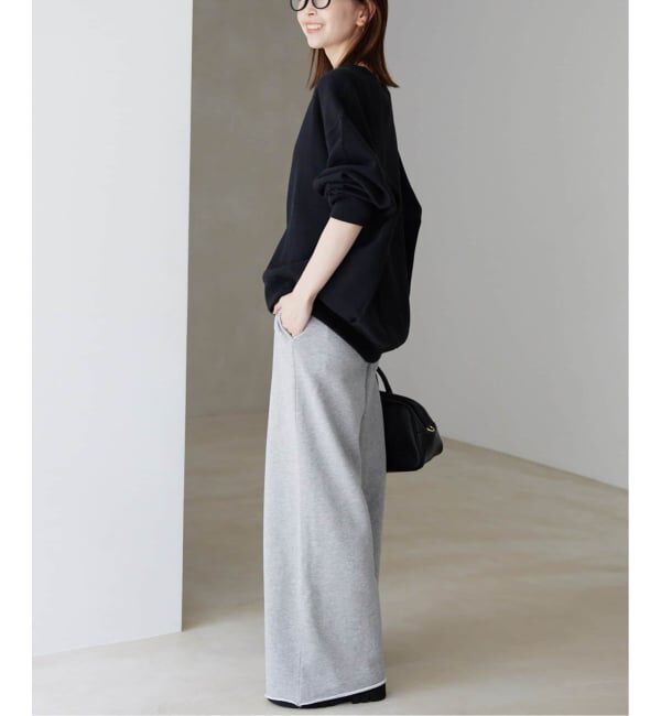 SLOBE IENA「《追加》裏毛ワイドパンツ」|その他|