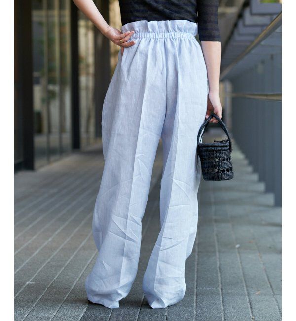 IENA LA BOUCLE「Y.A.Acc/ワイエーアク 別注リネンパンツ」|その他|