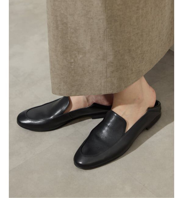 SLOBE IENA「《追加3》SLOBE ソフトローファー」|ローファー|ブラック