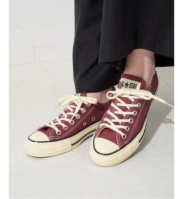 SLOBE IENA「CONVERSE/コンバース ALL STAR AGED AC OX スニーカー 3131546」|スニーカー|ボルドー