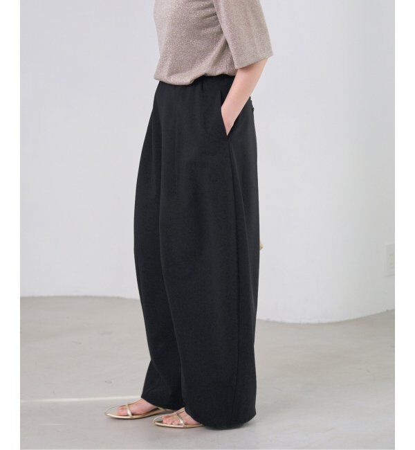 IENA「コクーンパンツ」|スラックス|