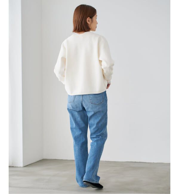 IENA「《追加》スーパーファインスムースクルーカーディガン」|カーディガン|