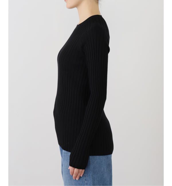 IENA「MaisonIENA ワイドリブプルオーバー」|ニット・セーター|