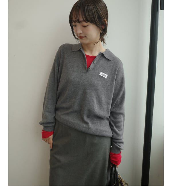 SLOBE IENA「LOUNA SLOBE別注 ニットポロ」|ニット・セーター|