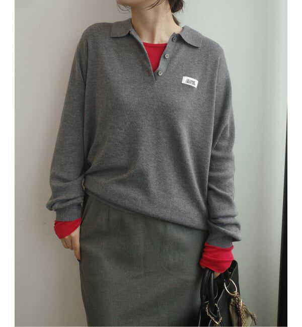 SLOBE IENA「LOUNA SLOBE別注 ニットポロ」|ニット・セーター|