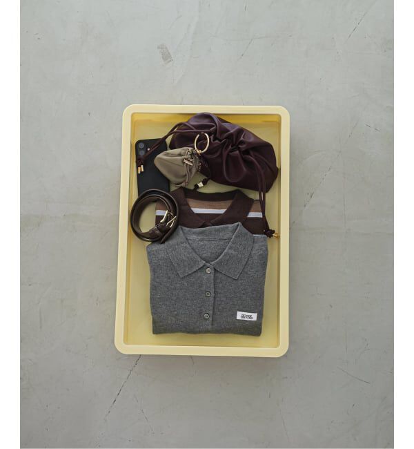 SLOBE IENA「LOUNA SLOBE別注 ニットポロ」|ニット・セーター|