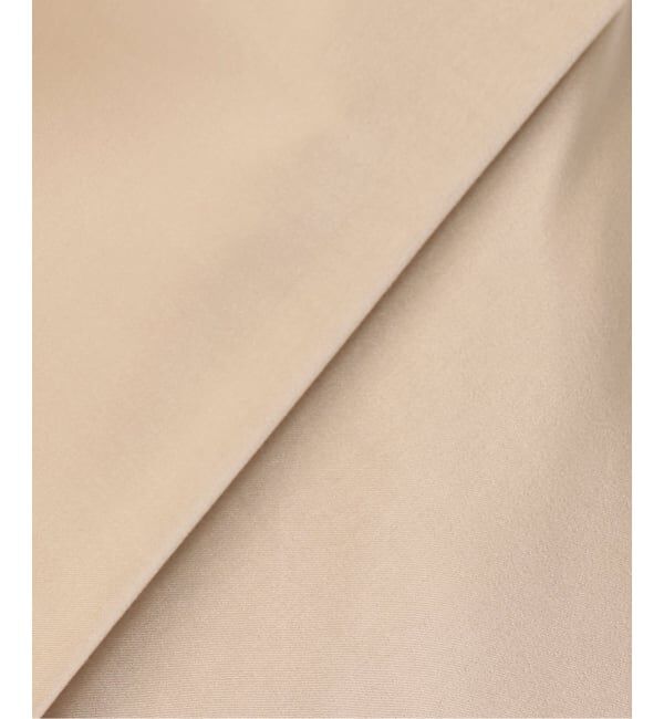 SLOBE IENA「《ブラックのみWEB限定/追加2》グロッシーサテンフレアスカート」|スカート|