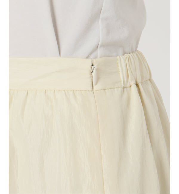 SLOBE IENA「シルキータッサーティアードスカート」|スカート|