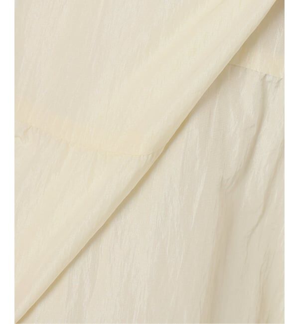 SLOBE IENA「シルキータッサーティアードスカート」|スカート|