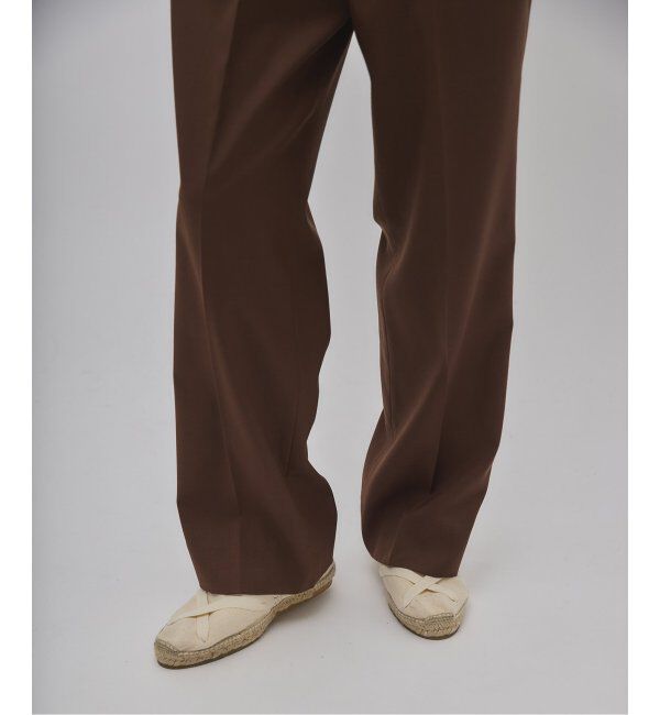 EDIFICE「PIPED STEM パンツ」|スラックス|