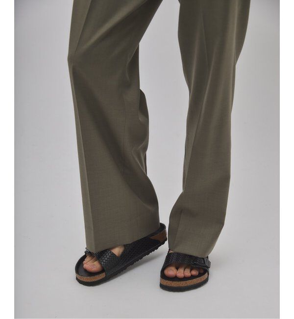 EDIFICE「PIPED STEM パンツ」|スラックス|