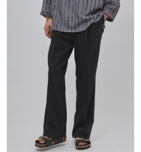 EDIFICE「PIPED STEM パンツ」|スラックス|