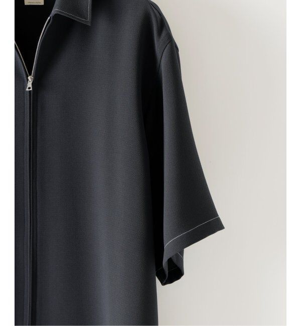 EDIFICE「E. Waving Dobby ZIP シャツ」|シャツ・ブラウス|