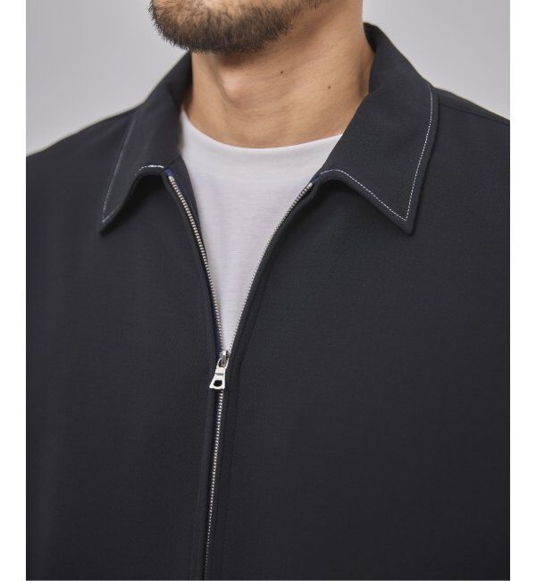 EDIFICE「E. Waving Dobby ZIP シャツ」|シャツ・ブラウス|