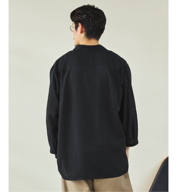 EDIFICE「シアー バンブー 8分袖 レギュラーシャツ」|シャツ・ブラウス|