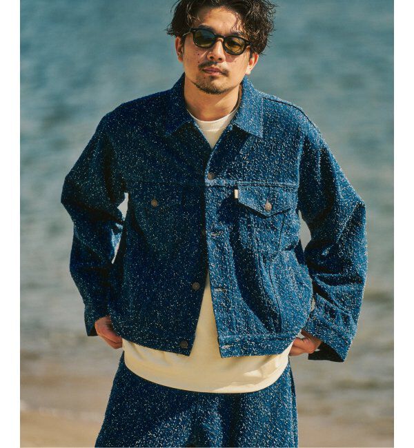 417 EDIFICE「NEPDENIM / ネップデニム トラッカージャケット」|デニムジャケット|