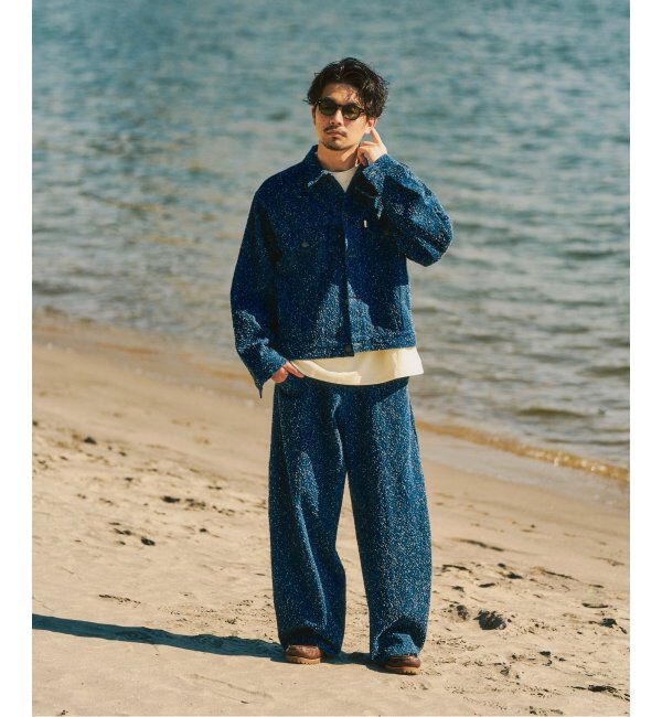 417 EDIFICE「NEPDENIM / ネップデニム トラッカージャケット」|デニムジャケット|