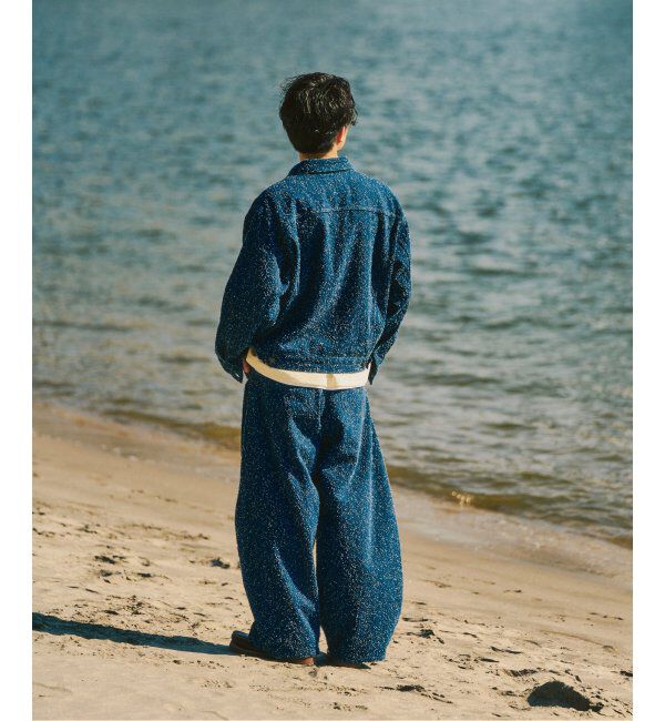 417 EDIFICE「NEPDENIM / ネップデニム トラッカージャケット」|デニムジャケット|