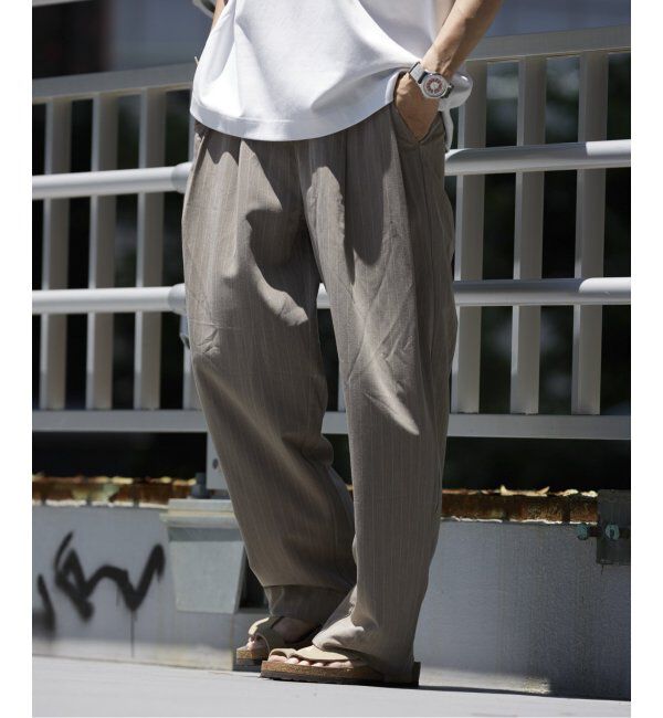 JOURNAL STANDARD relume「ヒールカット ライトルーズスラックス」|スラックス|