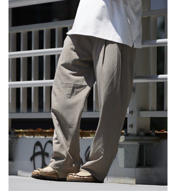 JOURNAL STANDARD relume「ヒールカット ライトルーズスラックス」|スラックス|