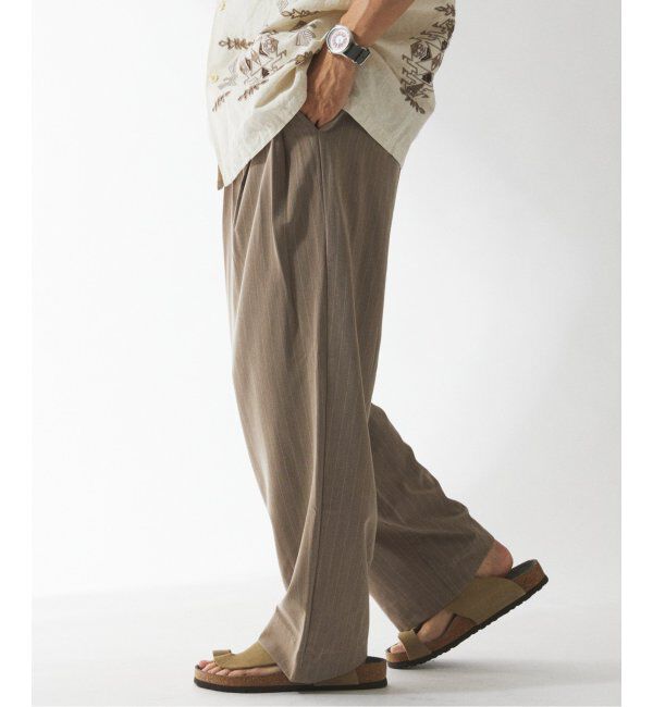 JOURNAL STANDARD relume「ヒールカット ライトルーズスラックス」|スラックス|