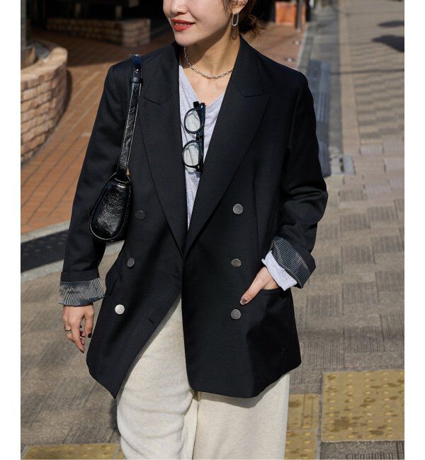 JOURNAL STANDARD「《追加》ダブルブレステッドジャケット」|テーラードジャケット|