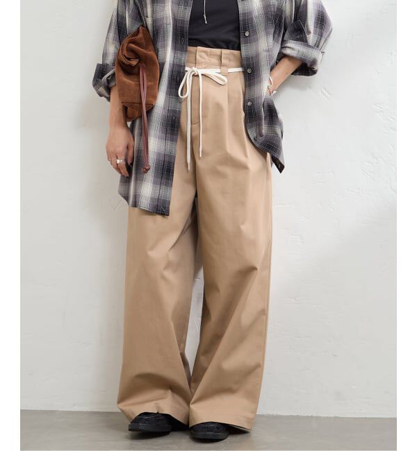 JOURNAL STANDARD「TCチノワイドパンツ」|チノ|