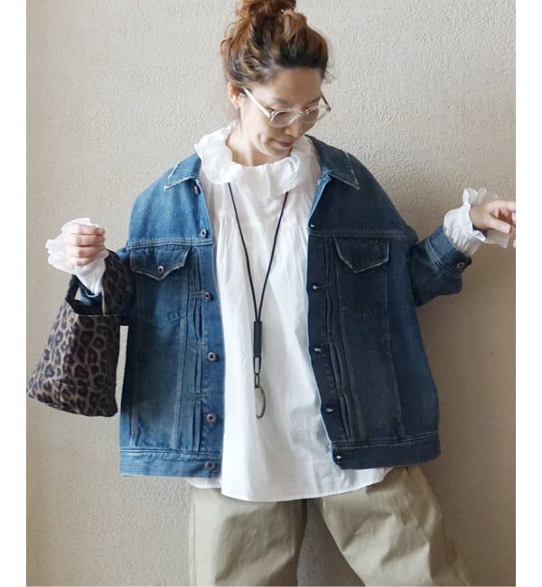 journal standard luxe「12OZデニム ルーズジャケット」|デニムジャケット|