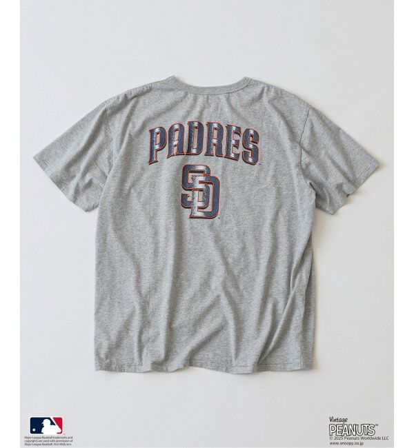 JOURNAL STANDARD relume「PEANUTS 別注 MLB ベースボール プリントTシャツ」|Tシャツ・カットソー|