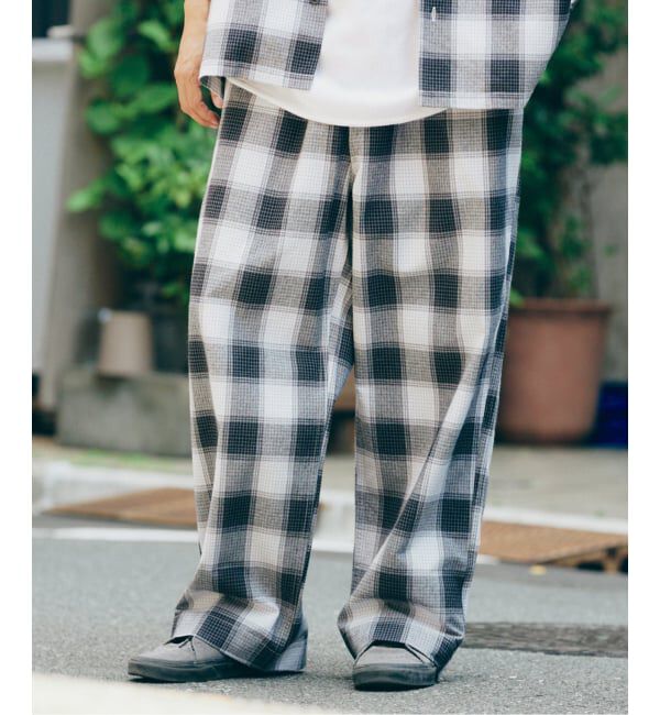 JOURNAL STANDARD relume「FIVE BROTHER /ファイブブラザー 別注 オンブレ チェック イージーパンツ」|その他|