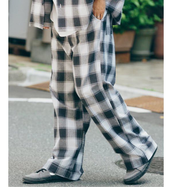 JOURNAL STANDARD relume「FIVE BROTHER /ファイブブラザー 別注 オンブレ チェック イージーパンツ」|その他|