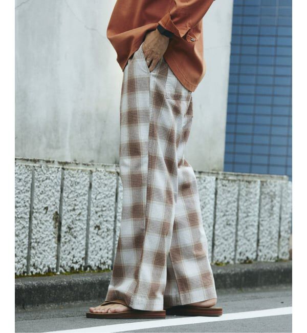 JOURNAL STANDARD relume「FIVE BROTHER /ファイブブラザー 別注 オンブレ チェック イージーパンツ」|その他|