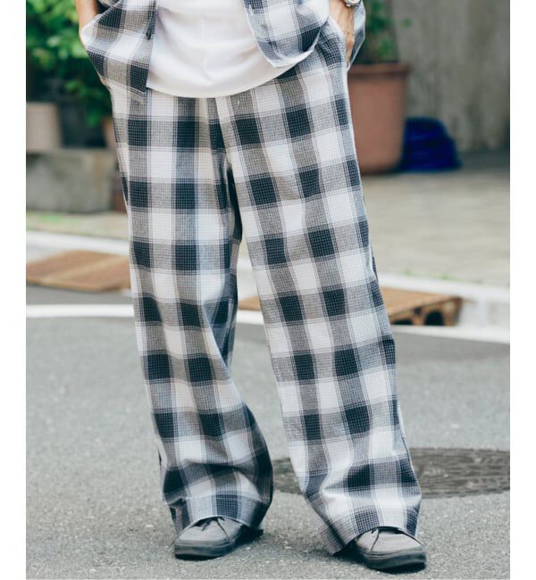 JOURNAL STANDARD relume「FIVE BROTHER /ファイブブラザー 別注 オンブレ チェック イージーパンツ」|その他|