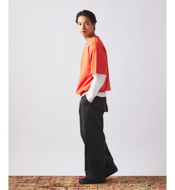 JOURNAL STANDARD relume「【60&rsquo;s】ヴィンテージピグメントスウェットT + レイヤードサーマル 2点セット」|Tシャツ・カットソー|