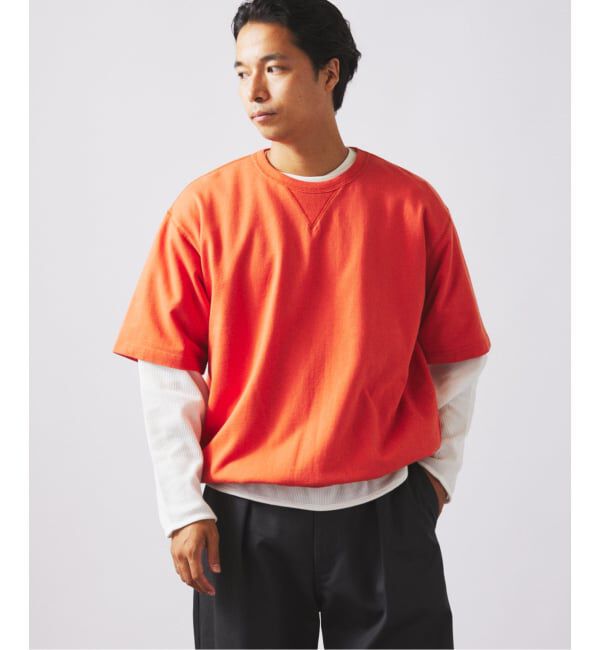 JOURNAL STANDARD relume「【60&rsquo;s】ヴィンテージピグメントスウェットT + レイヤードサーマル 2点セット」|Tシャツ・カットソー|