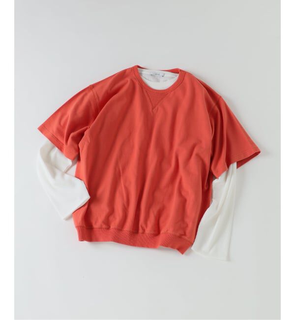 JOURNAL STANDARD relume「【60&rsquo;s】ヴィンテージピグメントスウェットT + レイヤードサーマル 2点セット」|Tシャツ・カットソー|