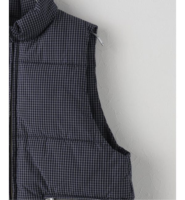 JOURNAL STANDARD「パデットチェックベスト」|ダウンベスト・ベスト|