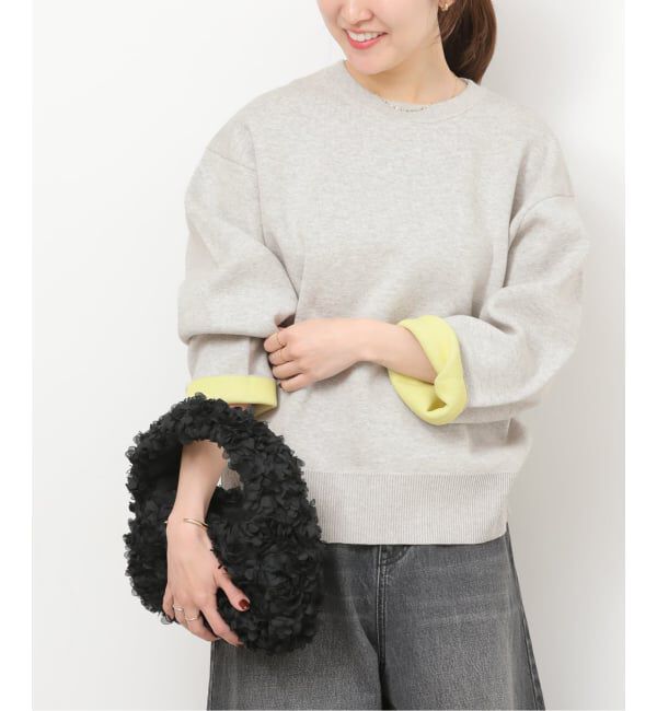 JOURNAL STANDARD relume「《予約》ダブルニットコントラストプルオーバー」|ニット・セーター|