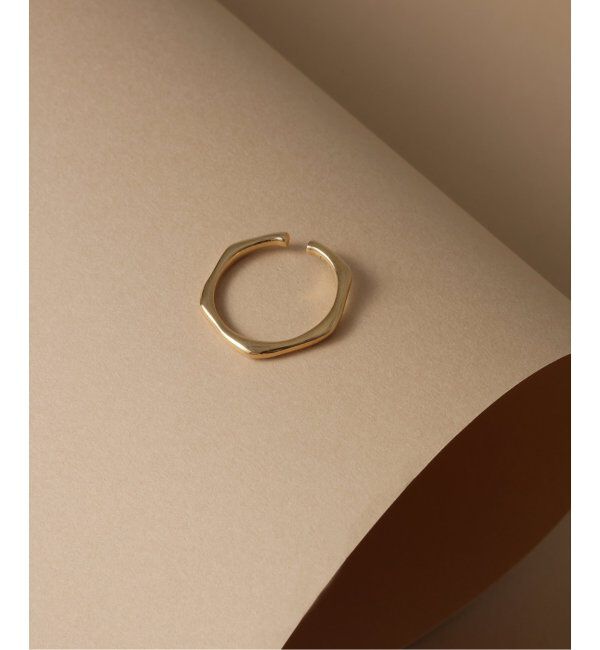 Lilas by Spick&Span「ユラギカフリング K10」|リング|ゴールド