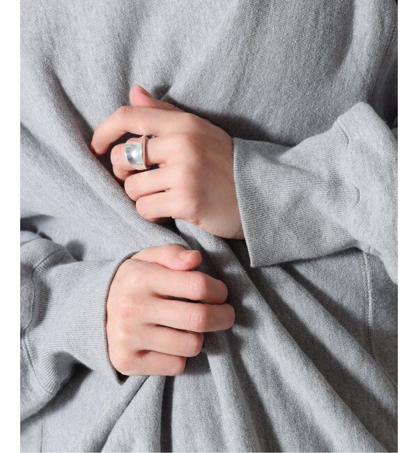 Spick and Span「【SAMH by LILAS】カーブワイド平甲丸リング SV」|リング|