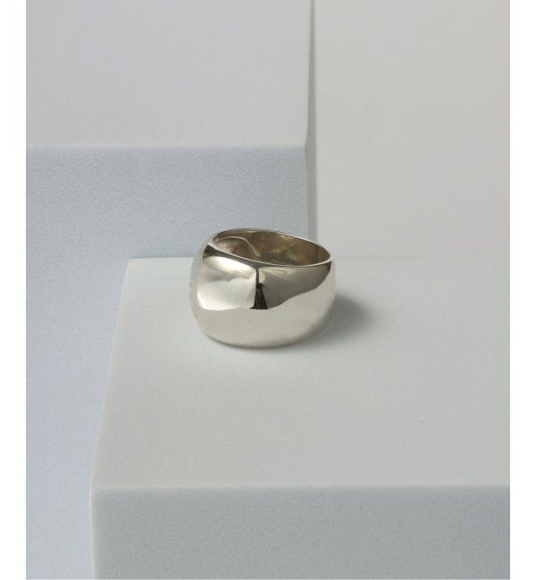 Spick and Span「【SAMH by LILAS】ワイド甲丸リング SV」|リング|