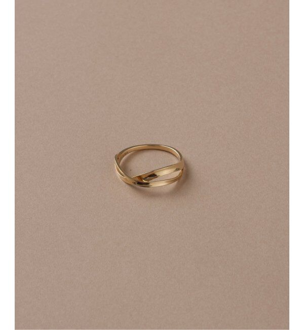 Lilas by Spick&Span「2ラインツイストモチーフリング K10」|リング|