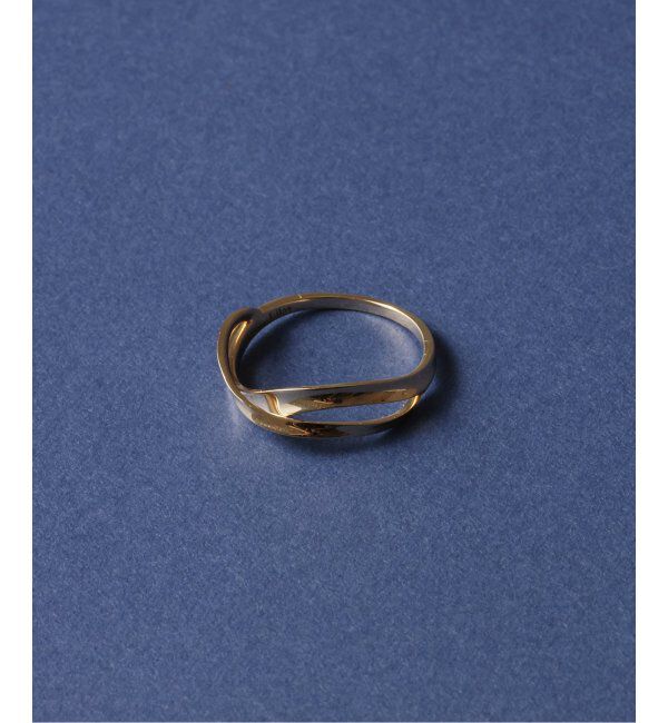 Lilas by Spick&Span「2ラインツイストモチーフリング K10」|リング|