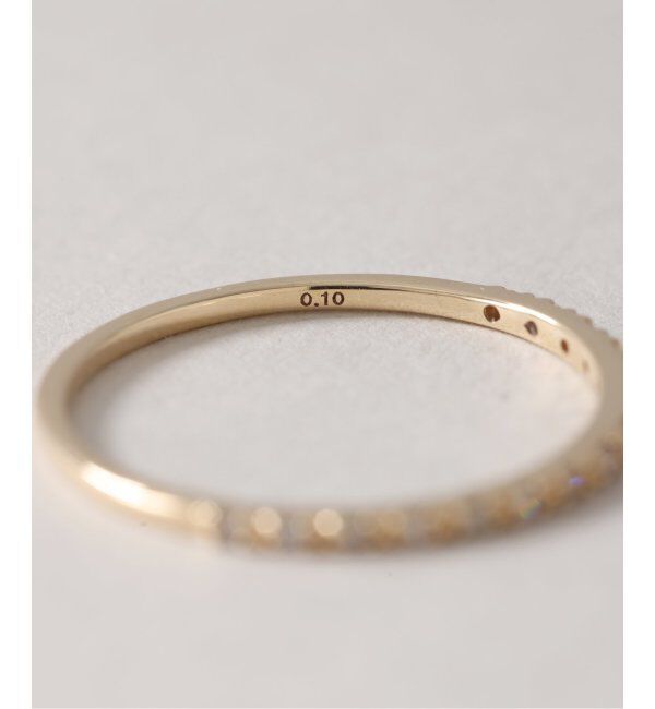 Lilas by Spick&Span「ダイヤハーフエタニティーリング K10」|リング|