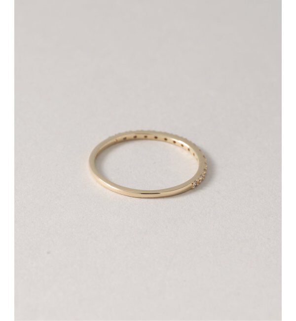 Lilas by Spick&Span「ダイヤハーフエタニティーリング K10」|リング|