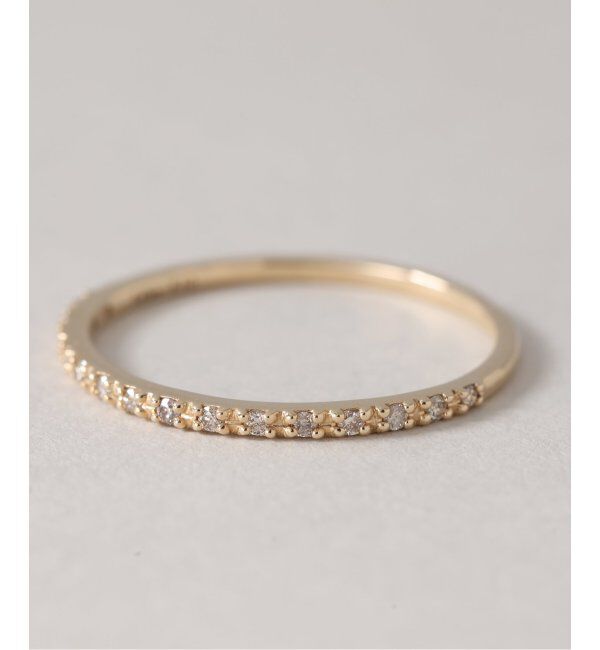 Lilas by Spick&Span「ダイヤハーフエタニティーリング K10」|リング|