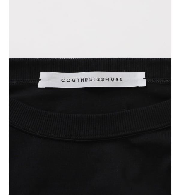 NOBLE「《追加》COG THE BIGSMOKE/コグザビッグスモーク LAURA GATHERED SLV TOP」|Tシャツ・カットソー|