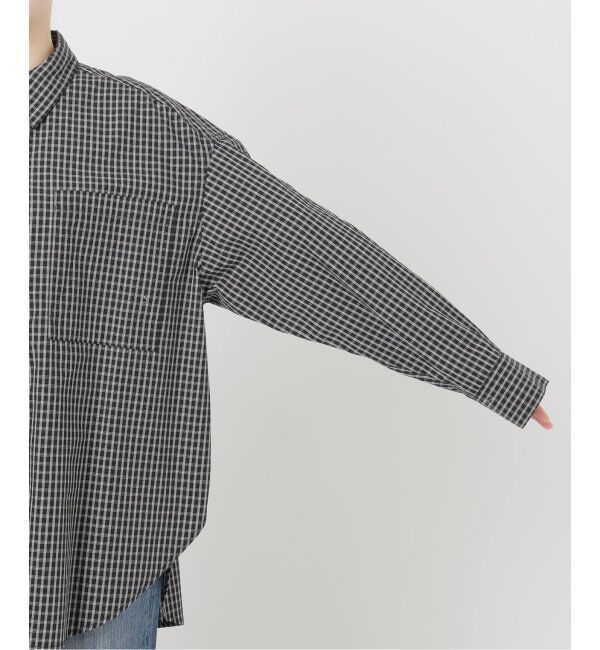 Spick and Span「刺繍オーバーシャツ」|シャツ・ブラウス|